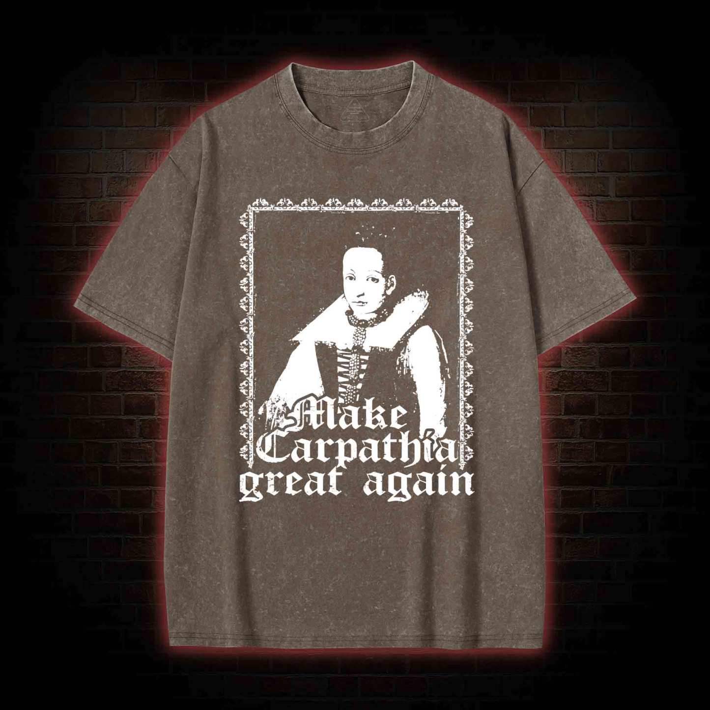 Make Carpathia Great Again Washed T-shirt