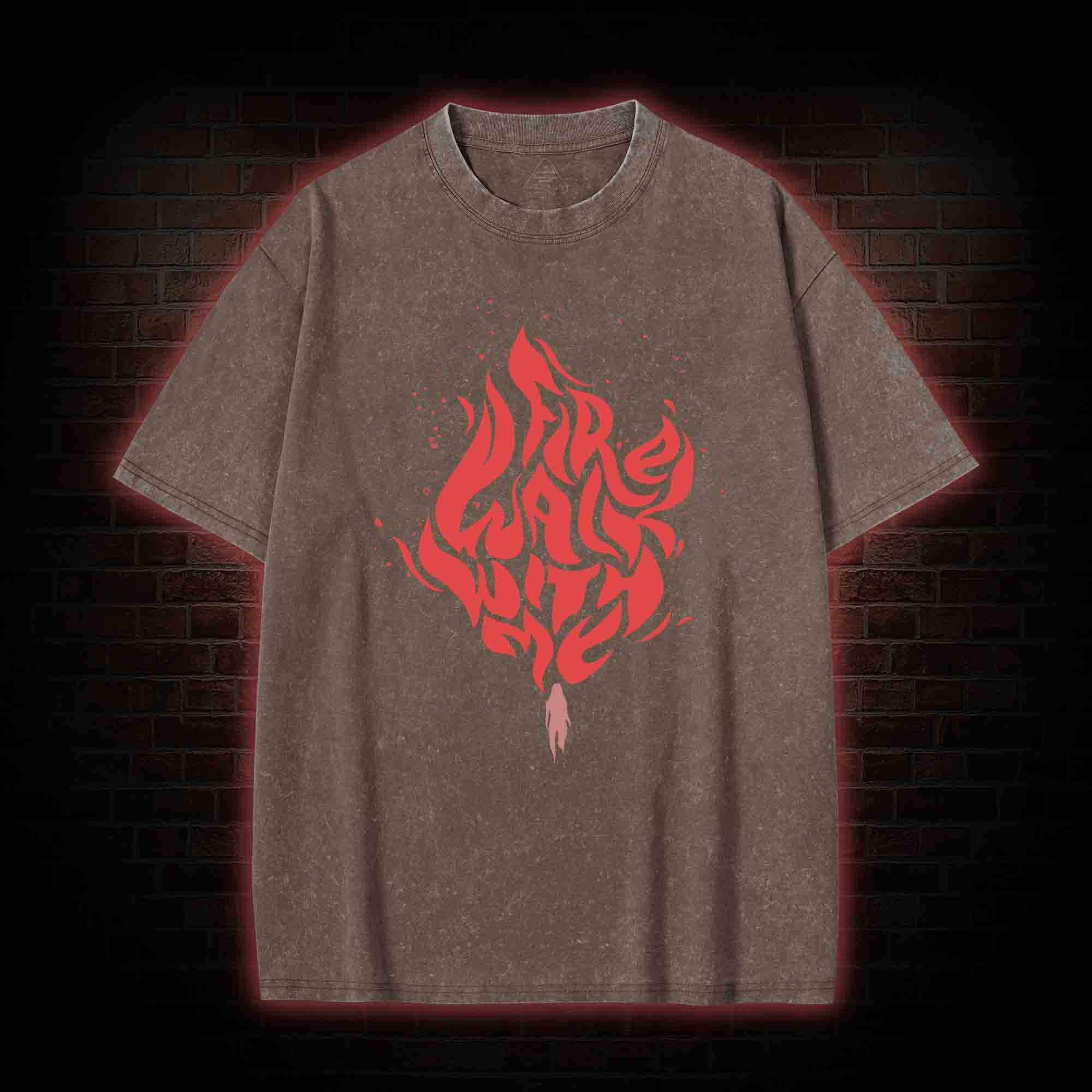 Fire Walk With Me Washed T-shirt