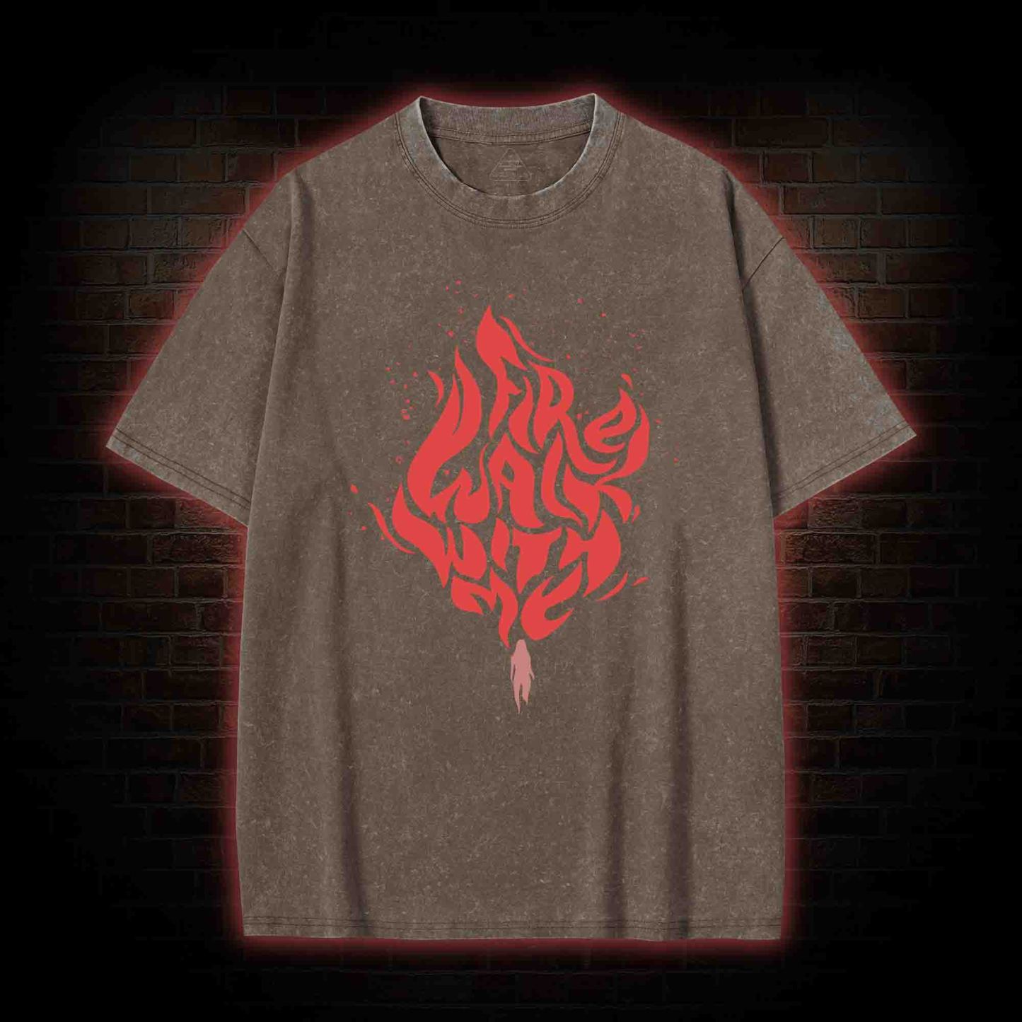 Fire Walk With Me Washed T-shirt
