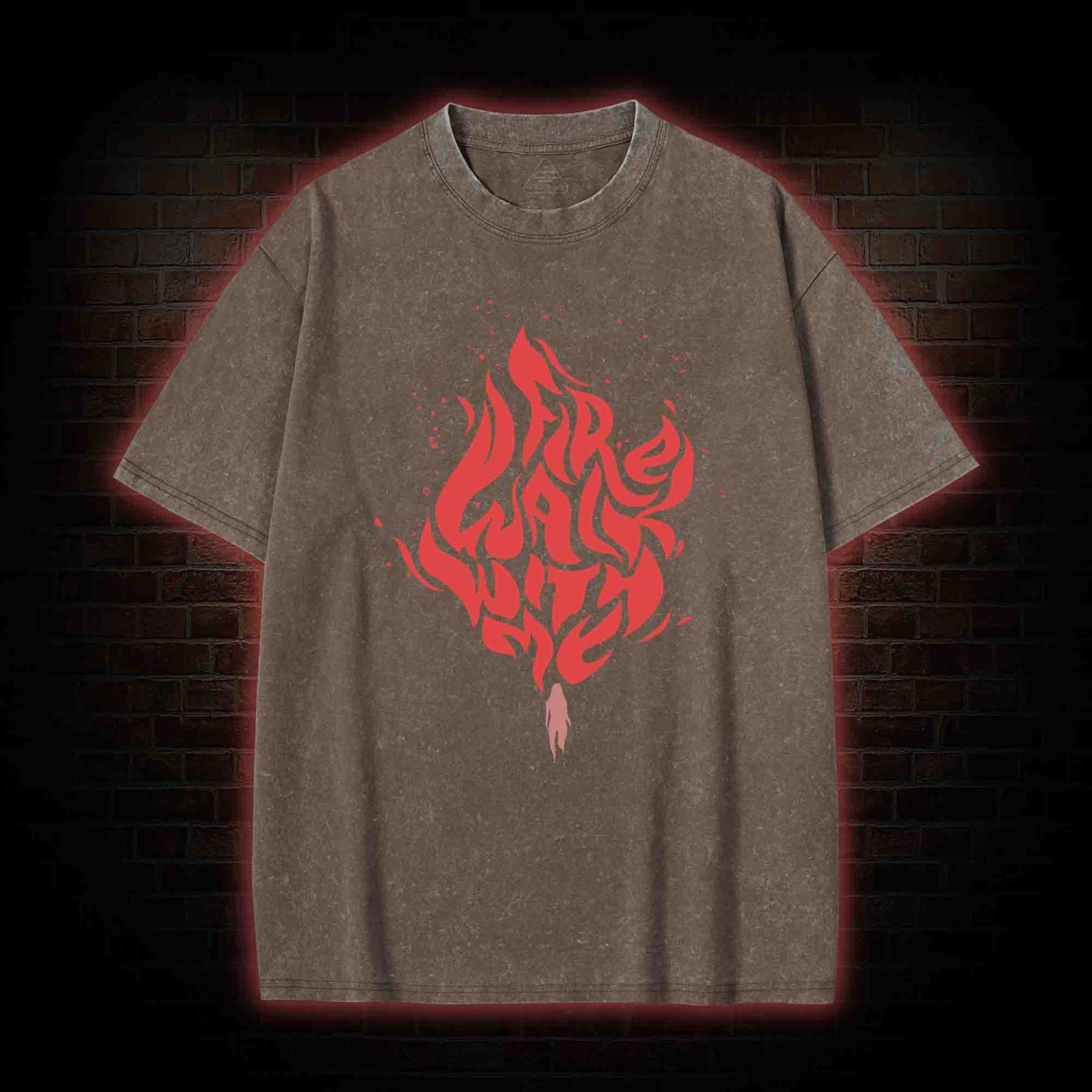 Fire Walk With Me Washed T-shirt