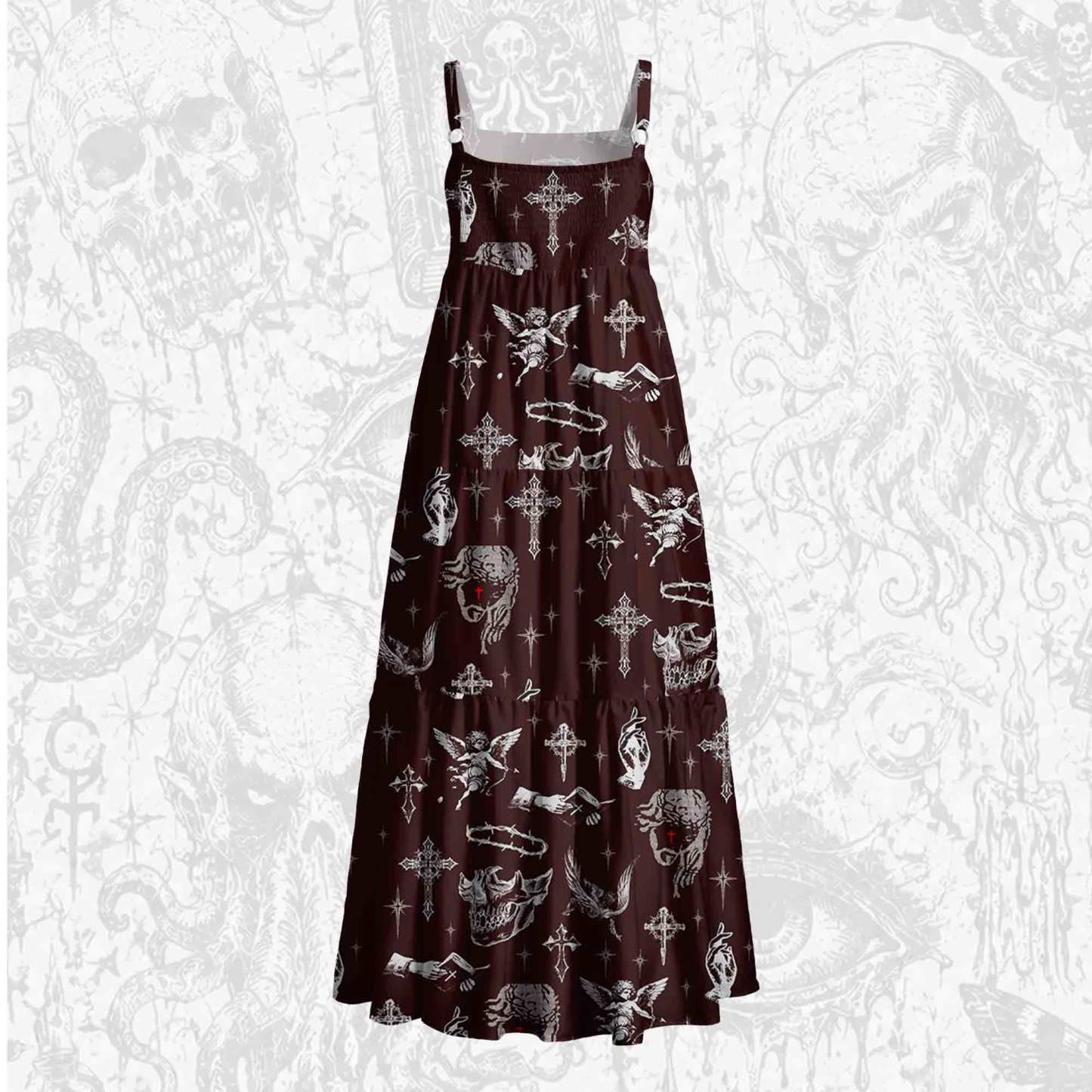 Sacred & Scars Wide Straps Maxi Dress