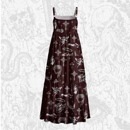 Sacred & Scars Wide Straps Maxi Dress
