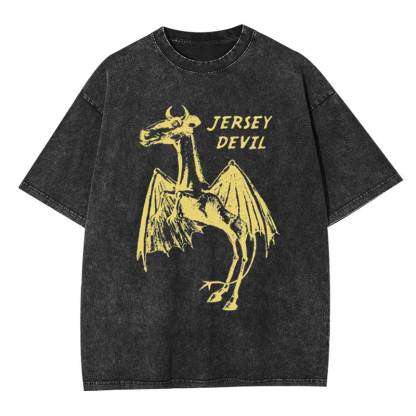 Jerset Devil Washed T-shirt