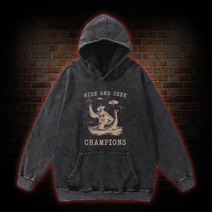 Hide & Seek Champion Washed Hoodie