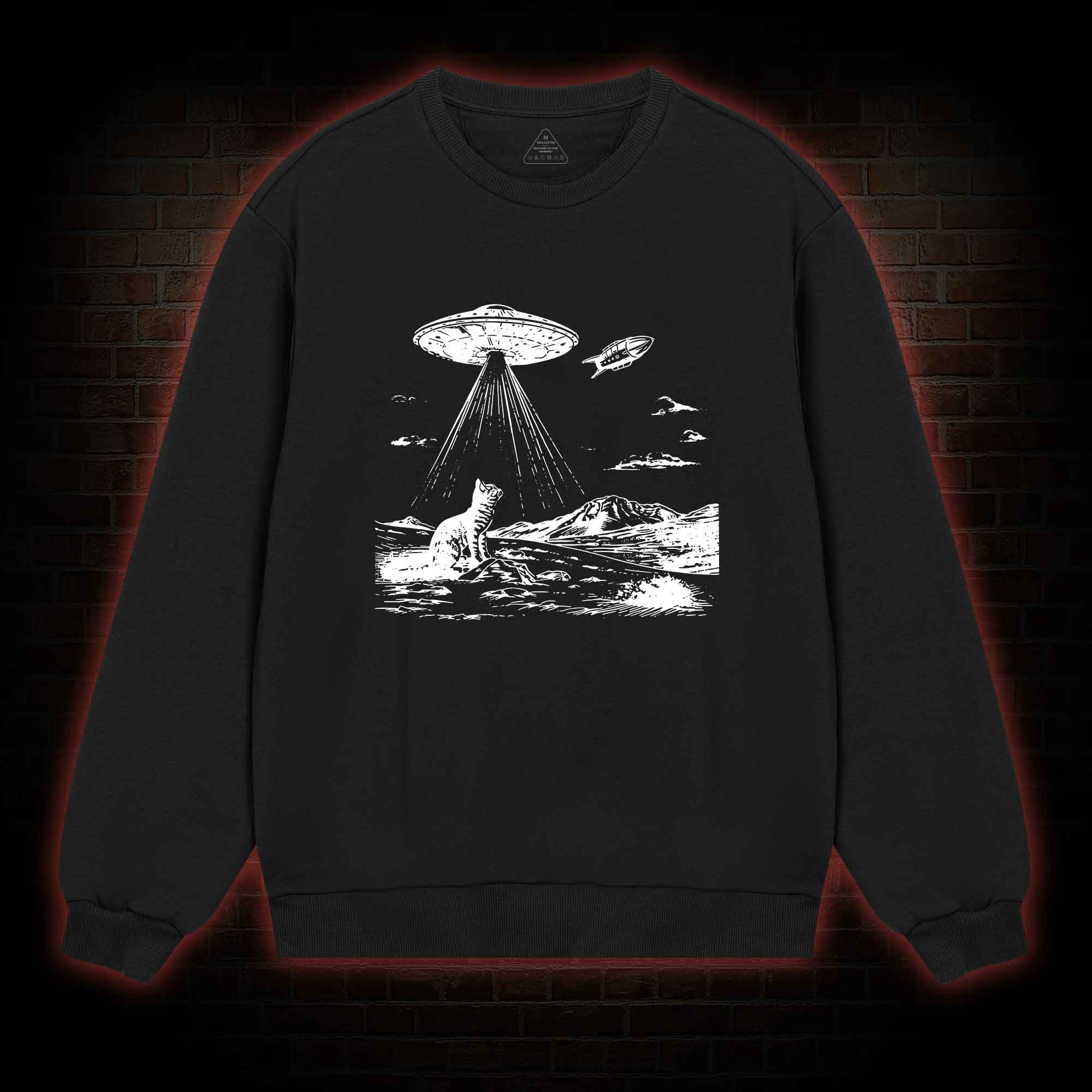 Ufo Cat Sweatshirt