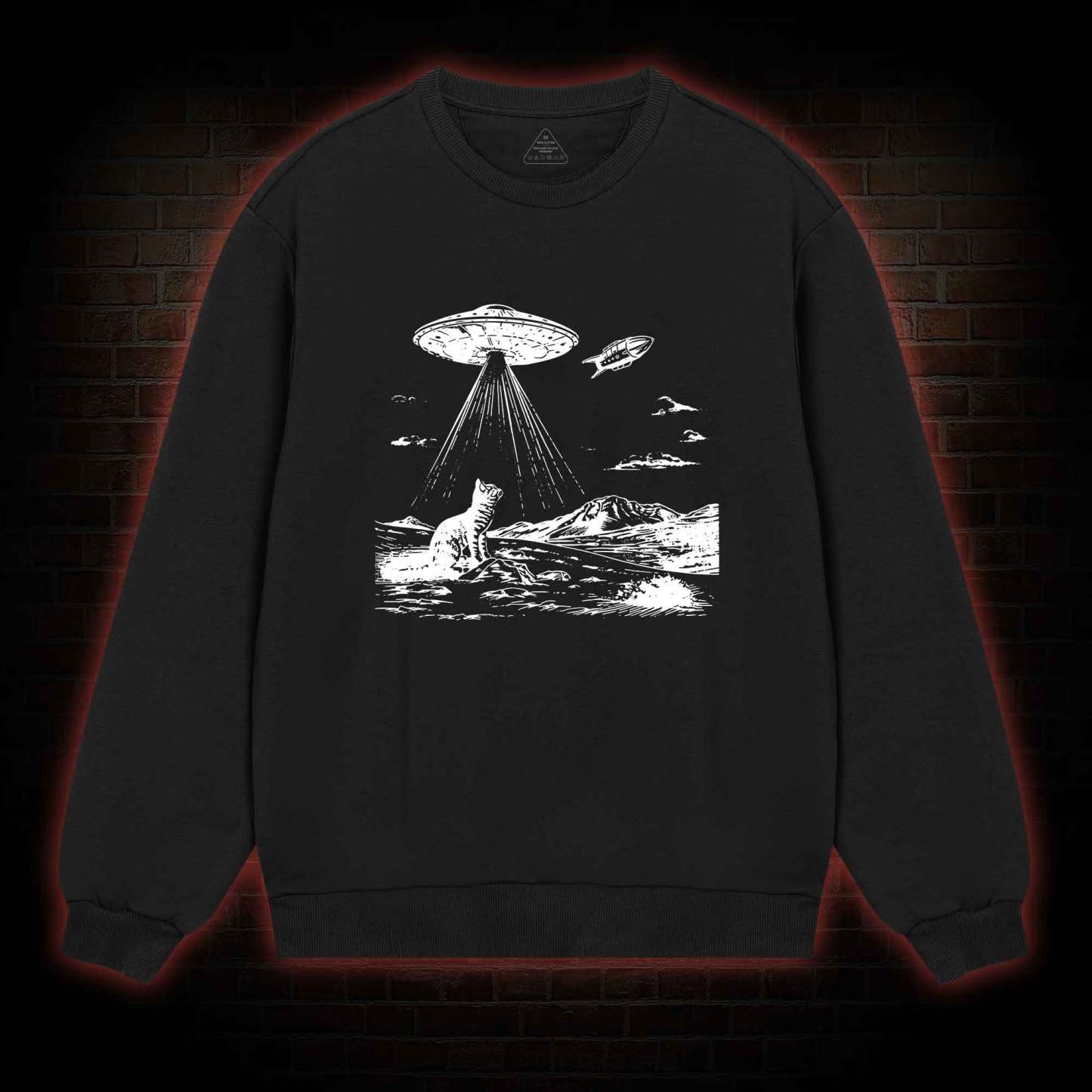 Ufo Cat Sweatshirt