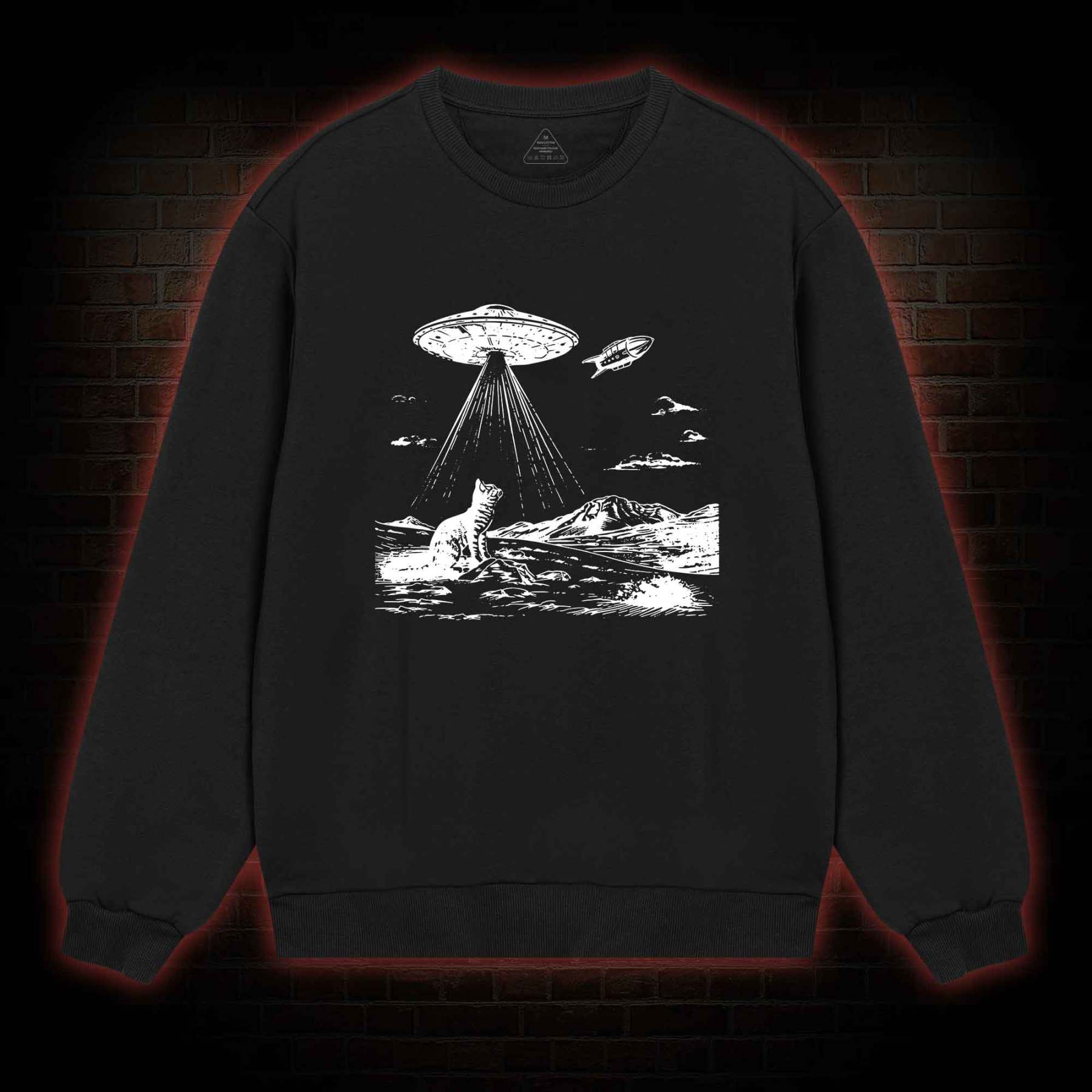 Ufo Cat Sweatshirt