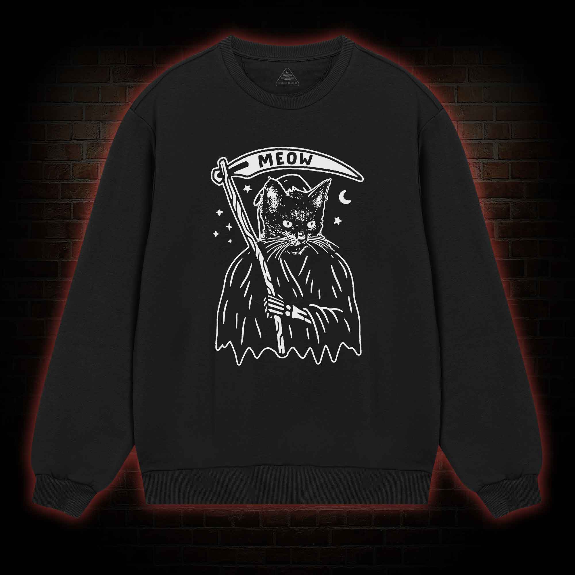 Death Meow Sweatshirt