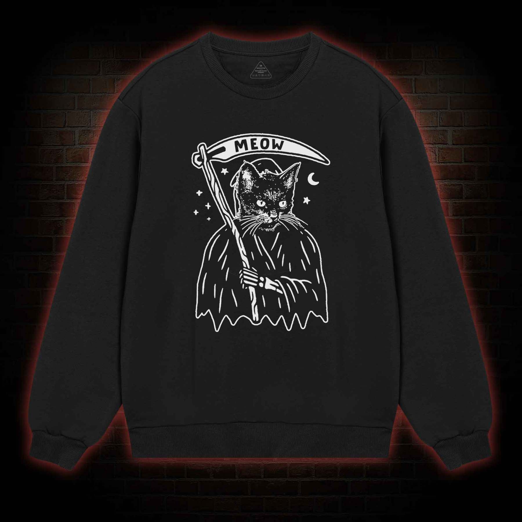Death Meow Sweatshirt