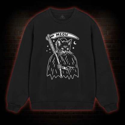 Death Meow Sweatshirt