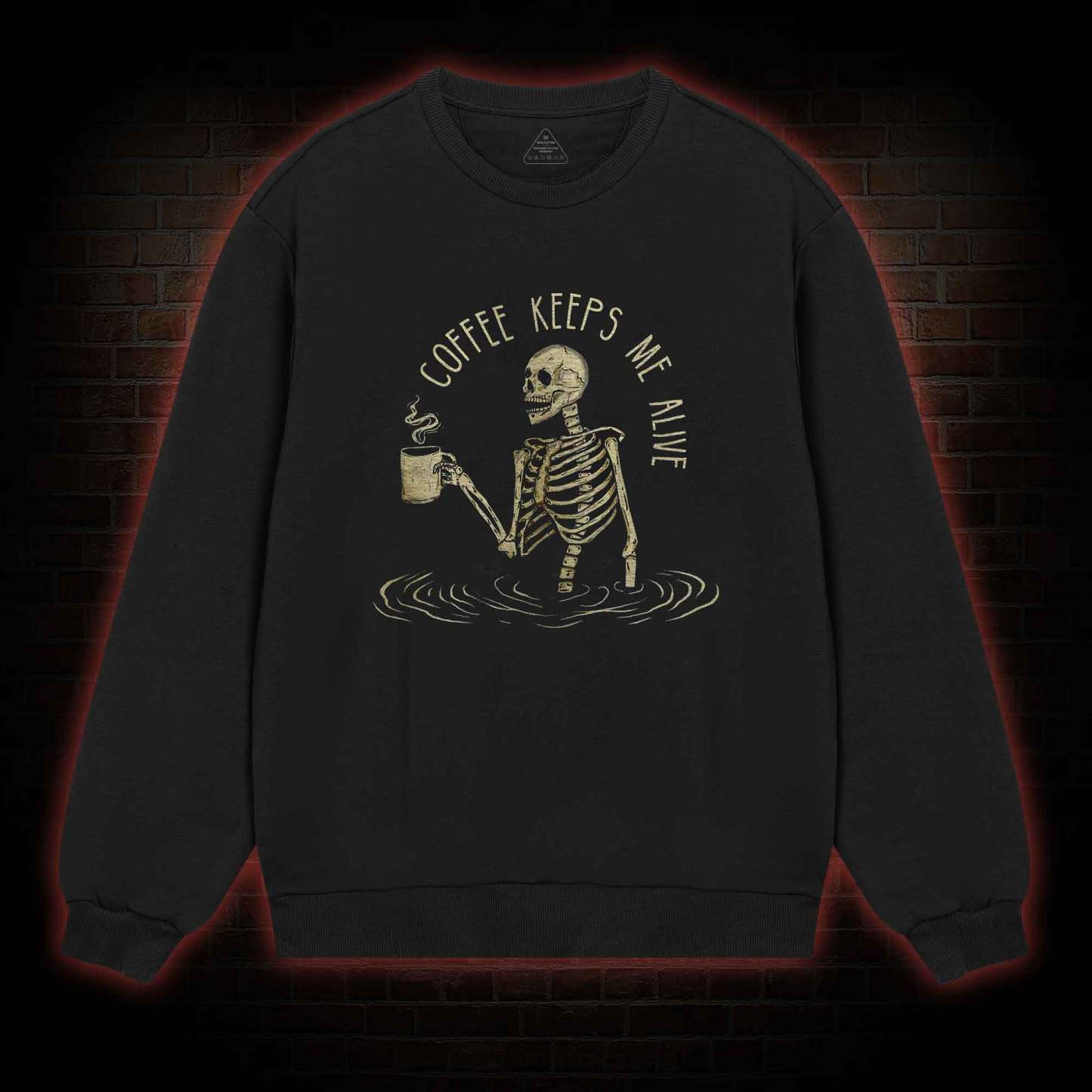Coffee Keeps Me Alive Sweatshirt