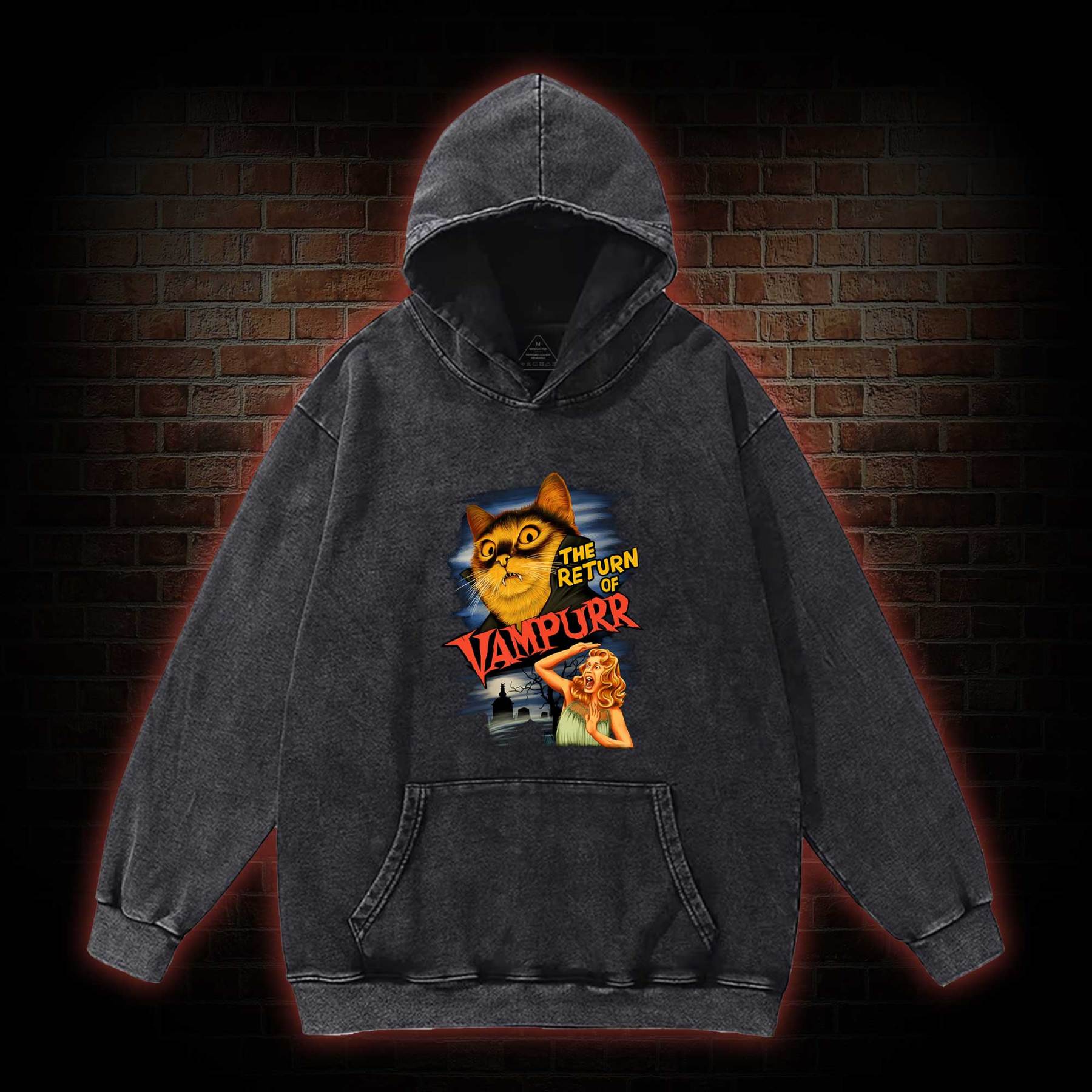 The Return Of Vampurr Washed Hoodie