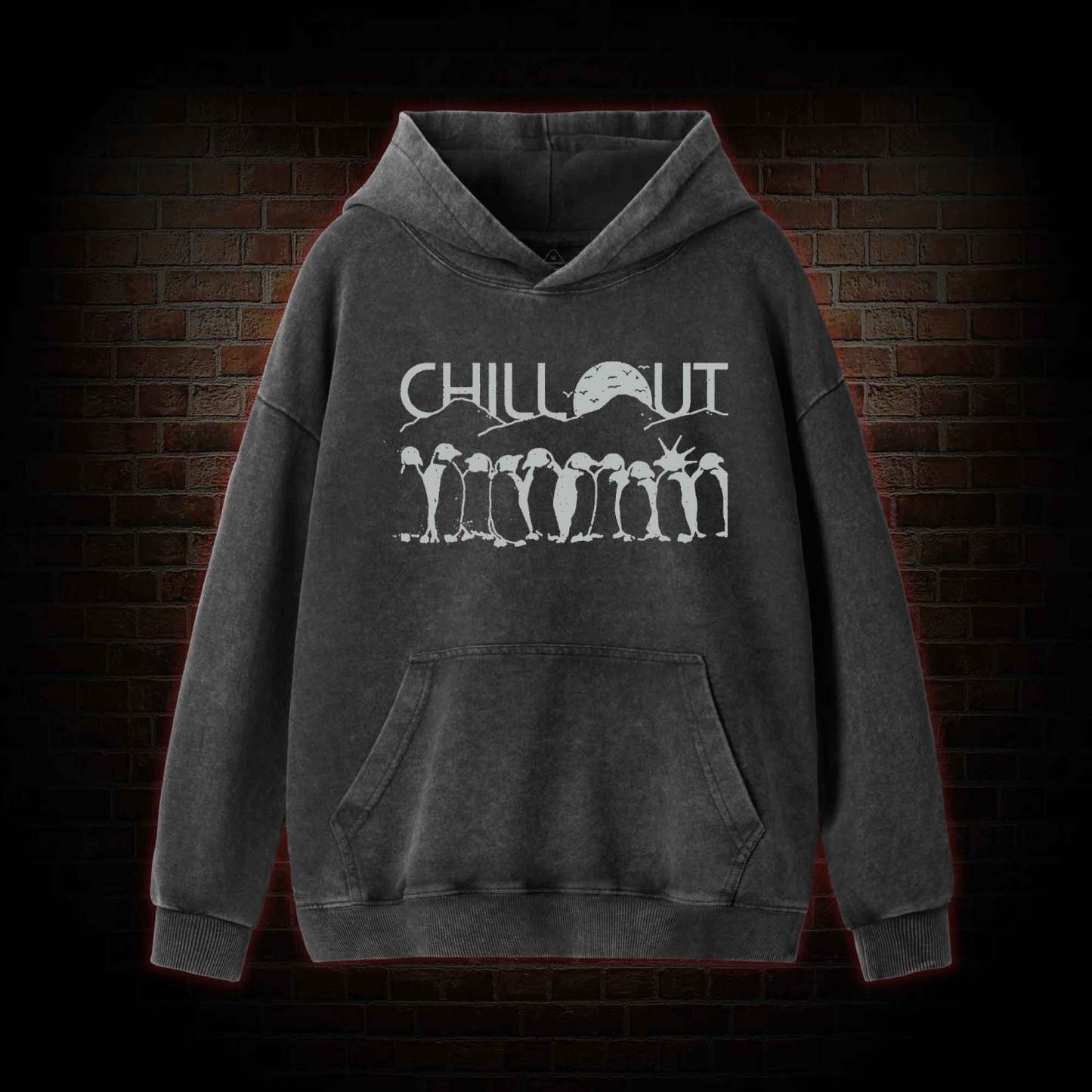 Chill Out Washed Hoodie