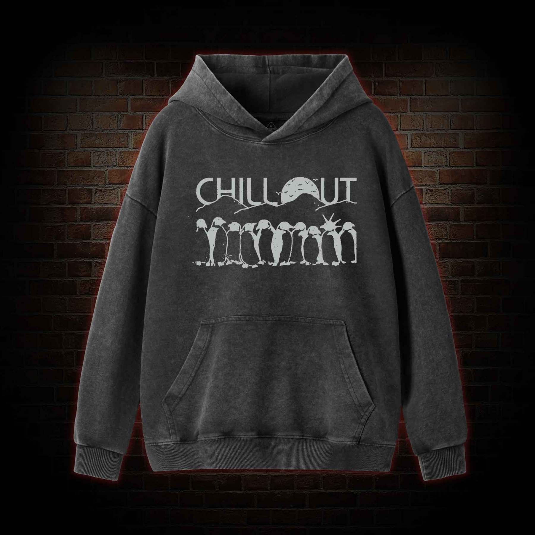 Chill Out Washed Hoodie