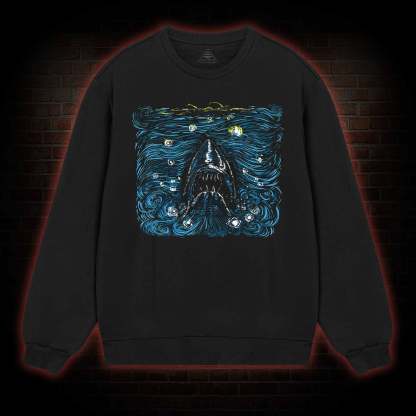 Starry Shark Sweatshirt