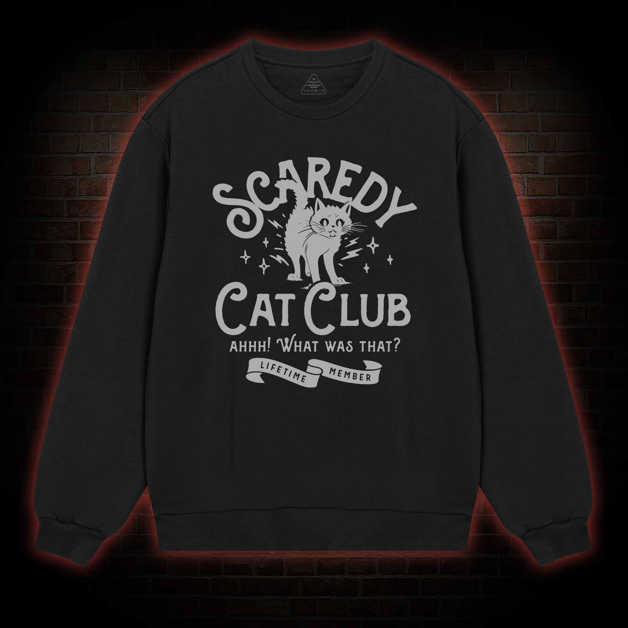 Scaredy Cat Club Sweatshirt