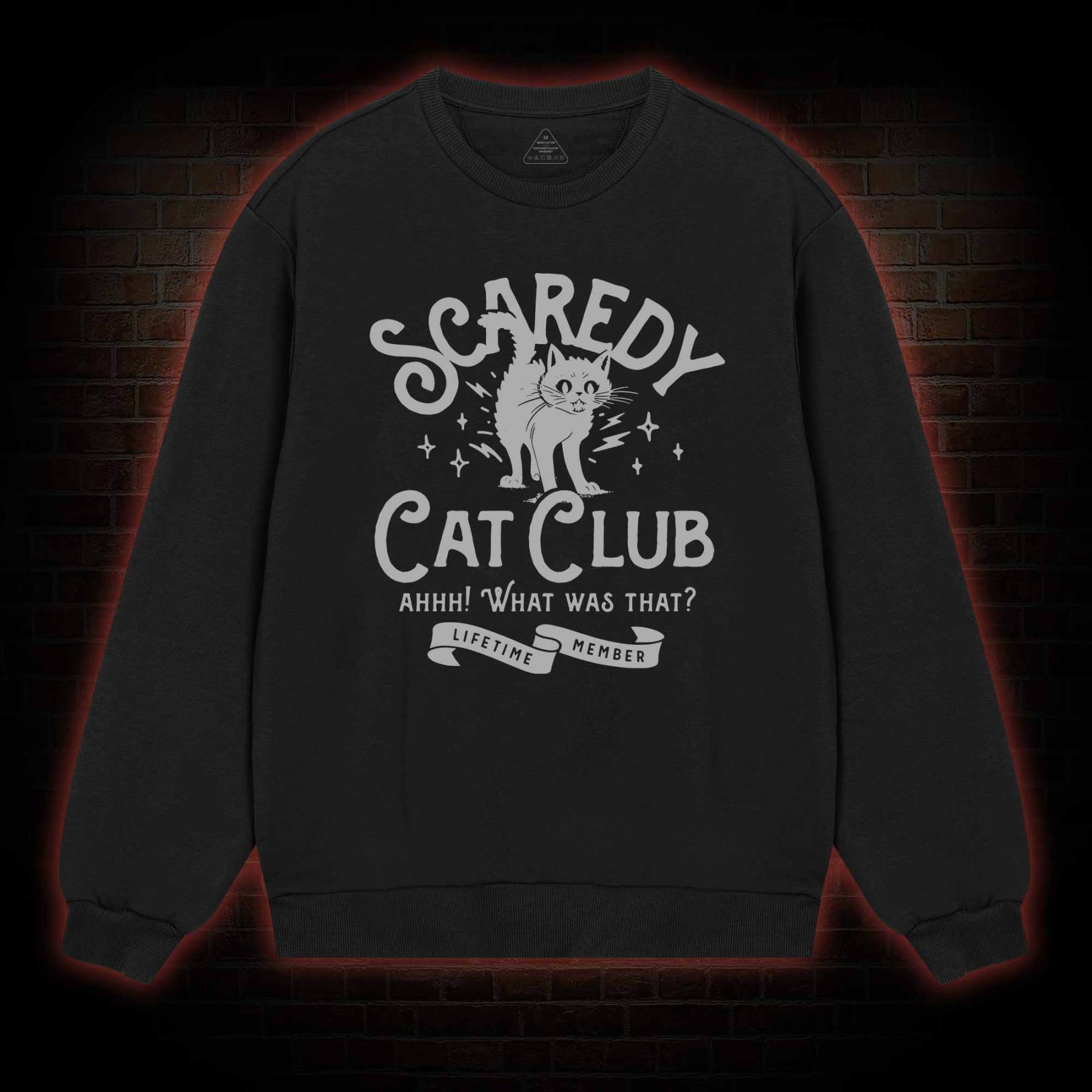Scaredy Cat Club Sweatshirt