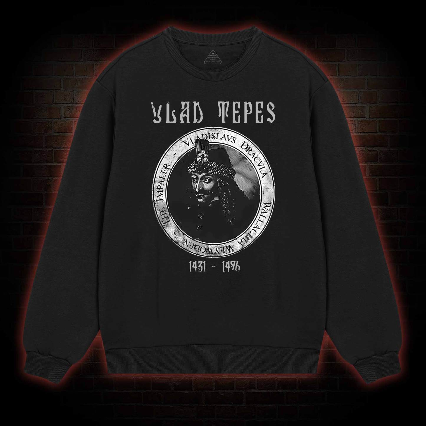 Vlad Dracula Gothic Sweatshirt