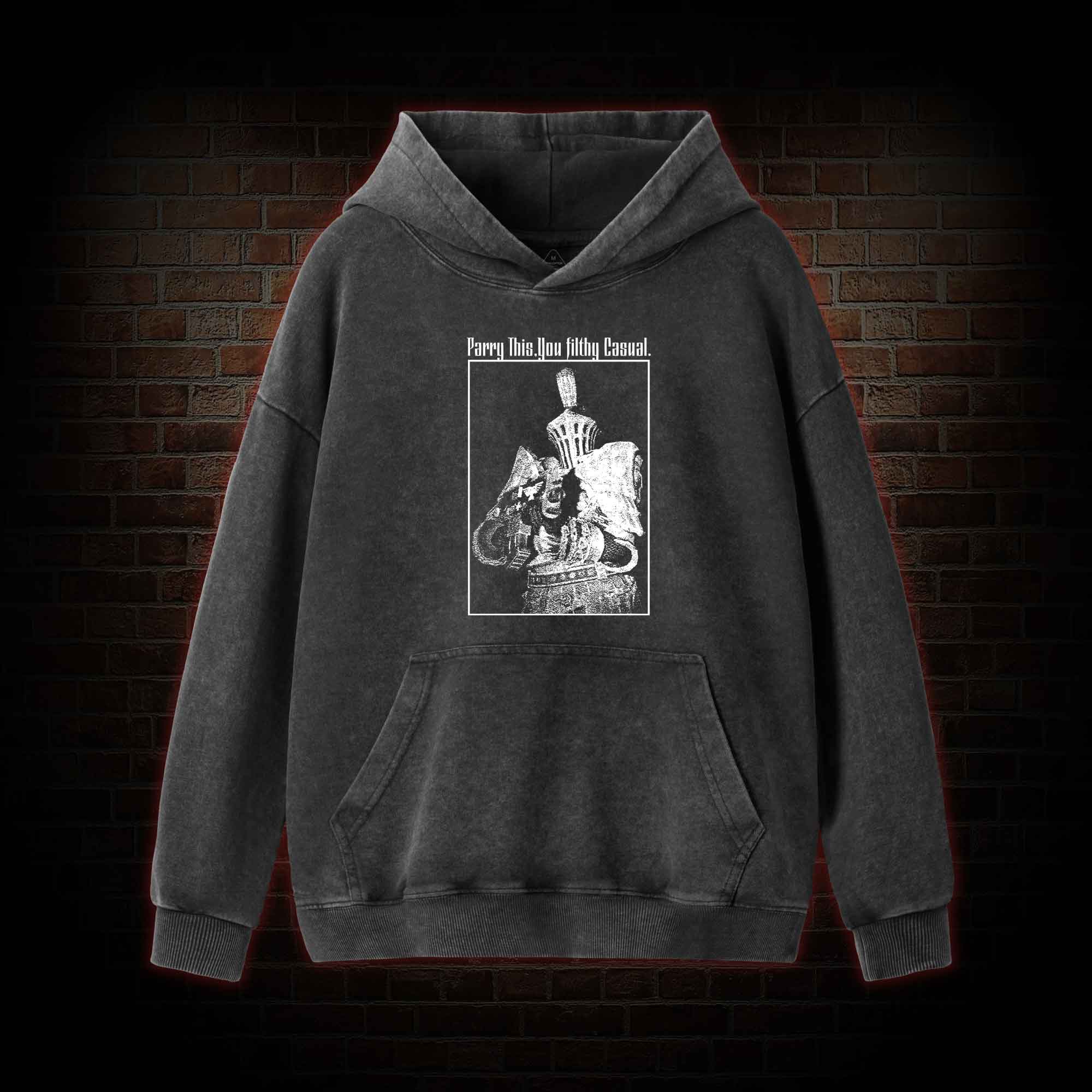 Parry This You Filthy Casual Washed Hoodie