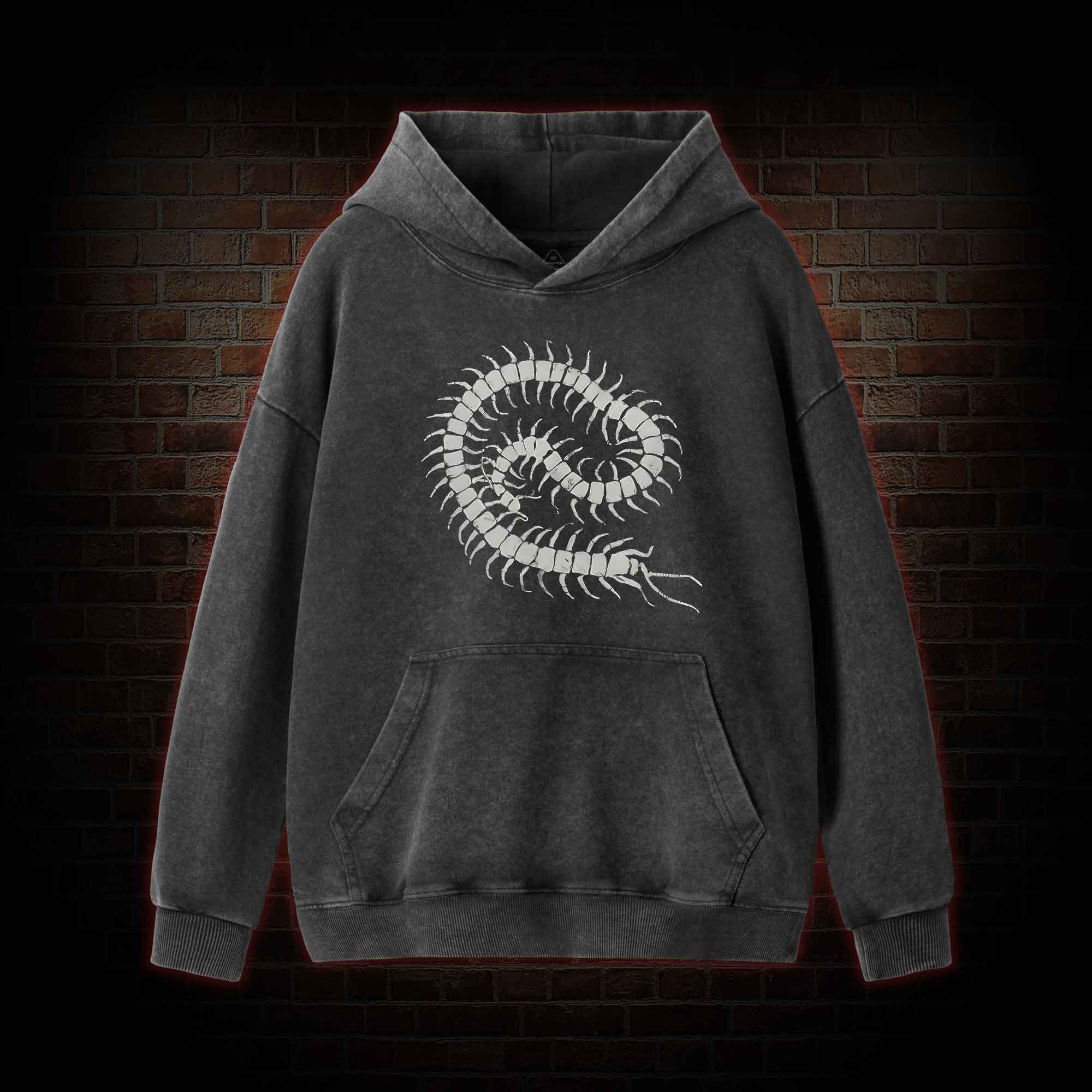 Centipede Washed Hoodie