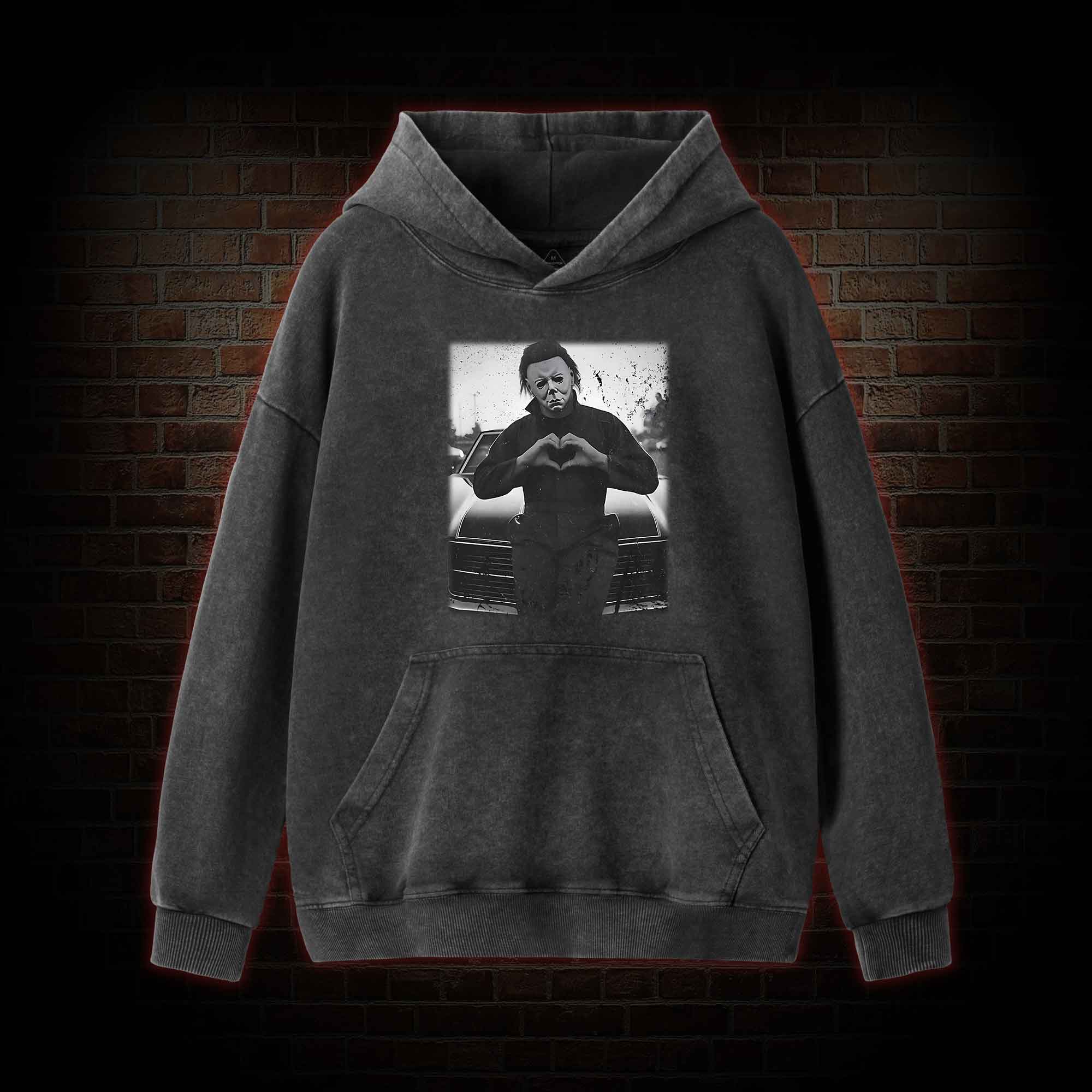 You can't Kill the Boogeyman! Washed Hoodie