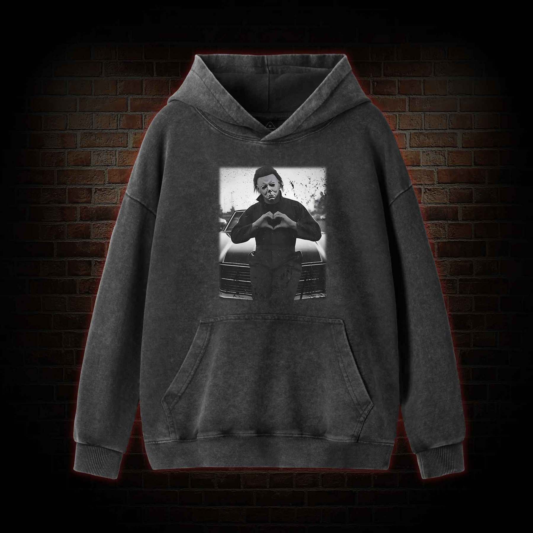You can't Kill the Boogeyman! Washed Hoodie