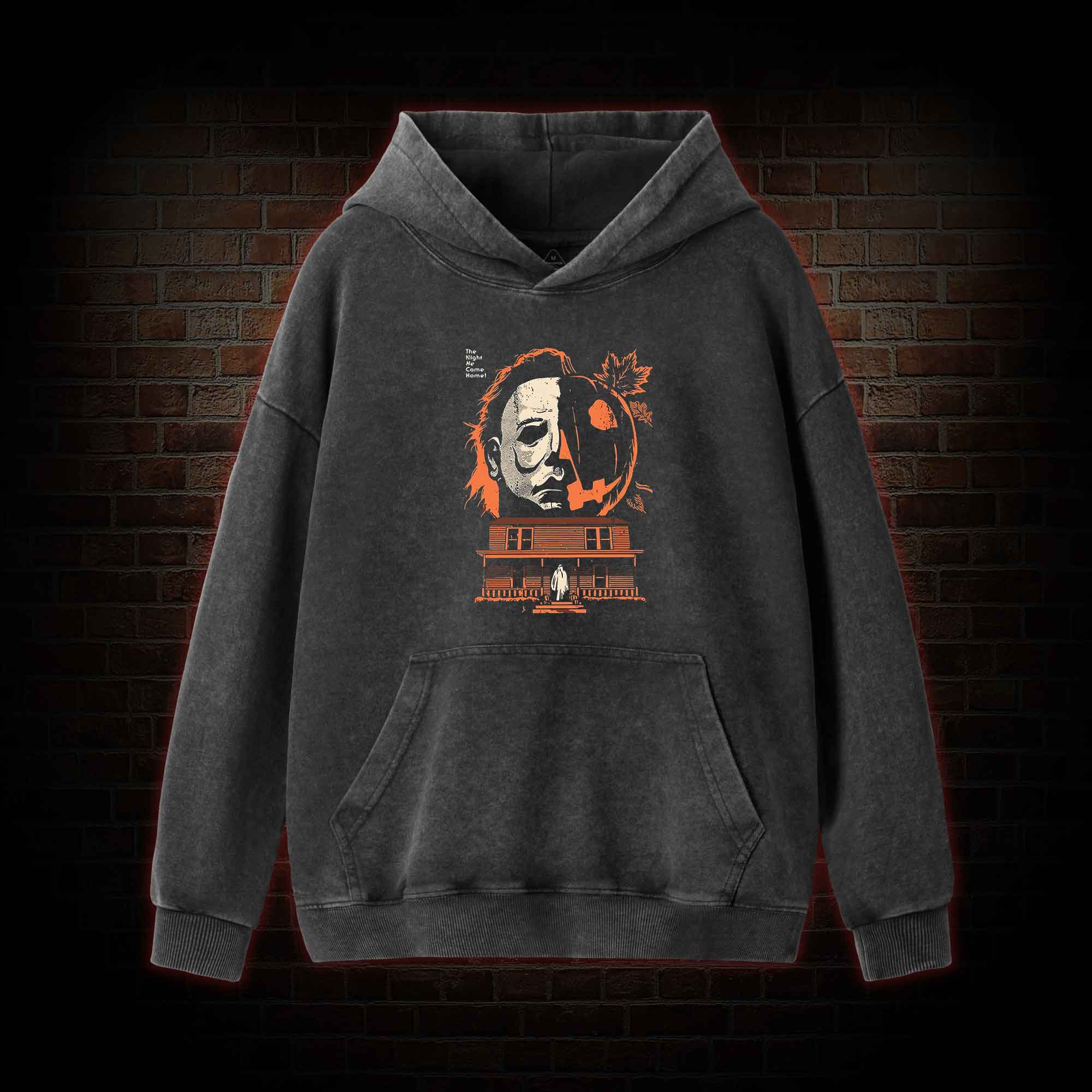 The Night He Came Home Washed Hoodie