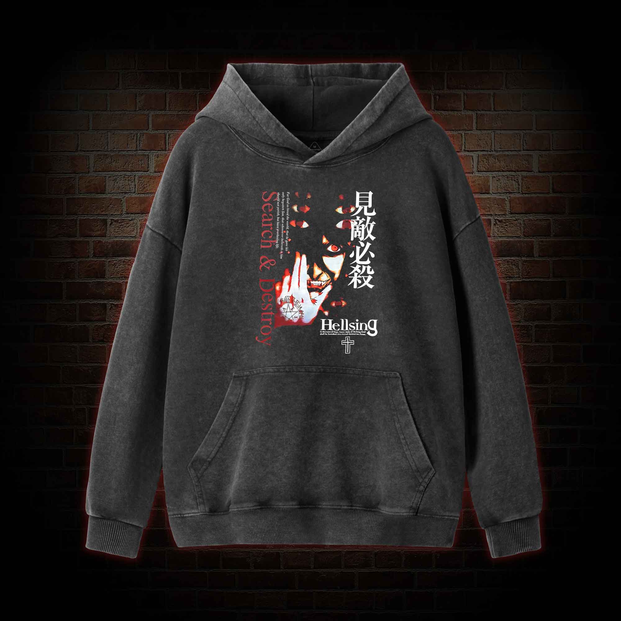 Search&Destroy Washed Hoodie