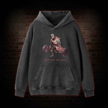 Lifting Knight Washed Hoodie