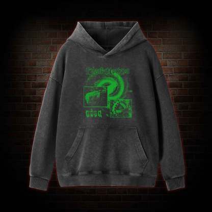 Hell Is Just A Word Washed Hoodie