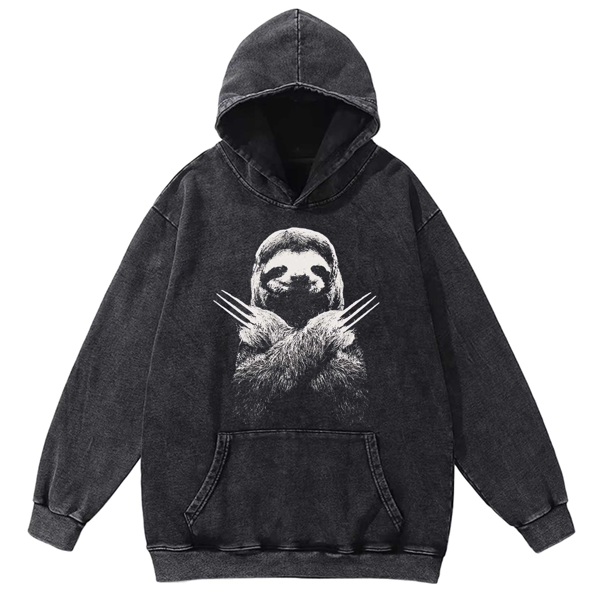 Slotherine Washed Hoodie