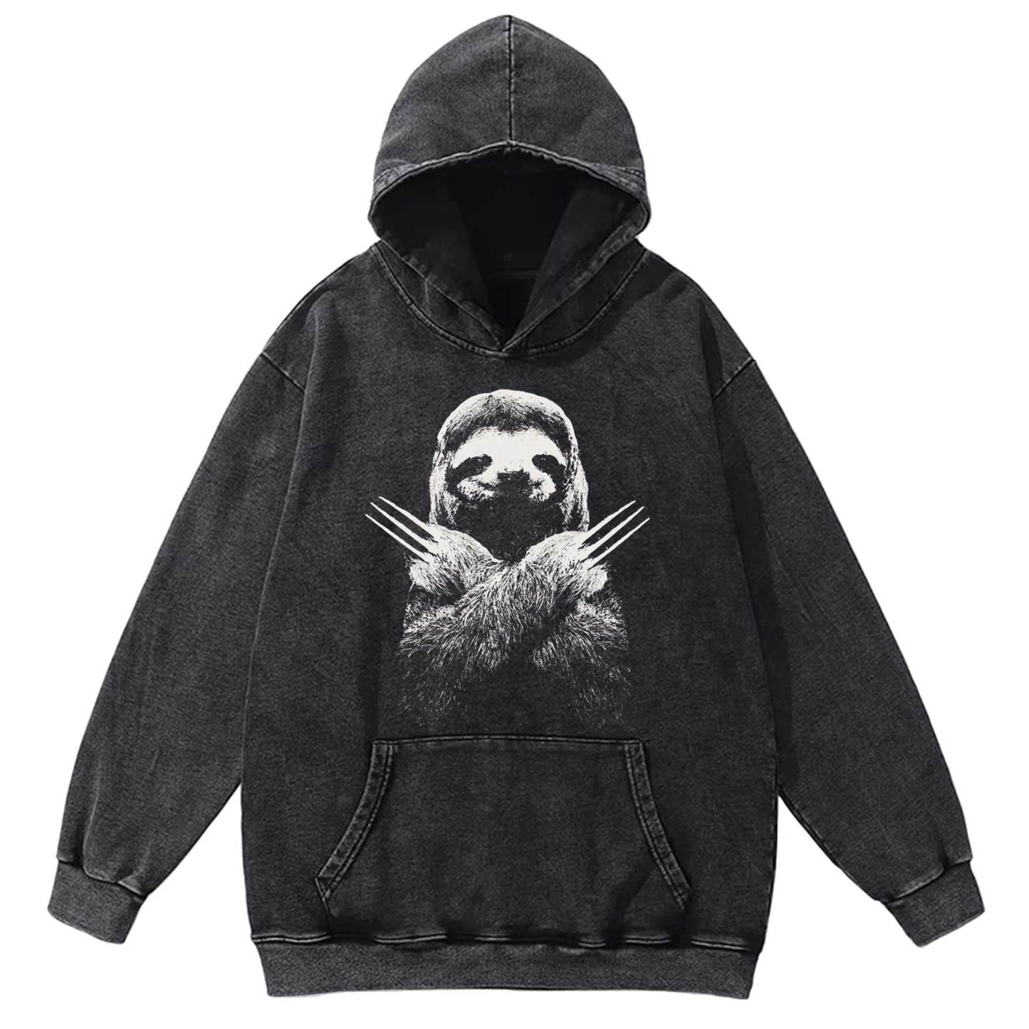 Slotherine Washed Hoodie