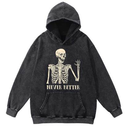 Never Better Washed Hoodie