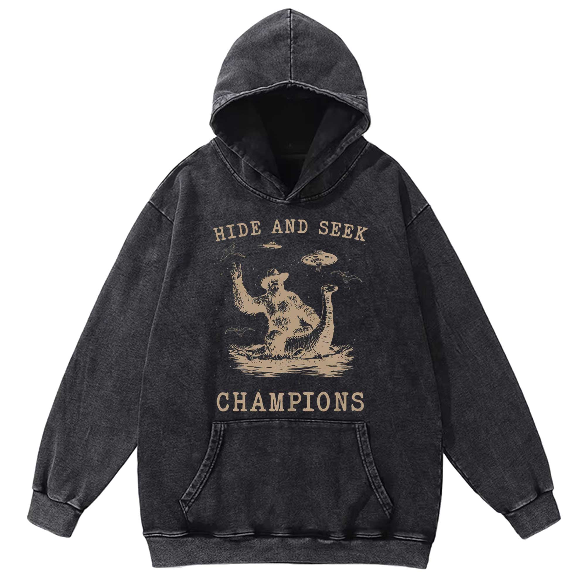 Hide & Seek Champion Washed Hoodie