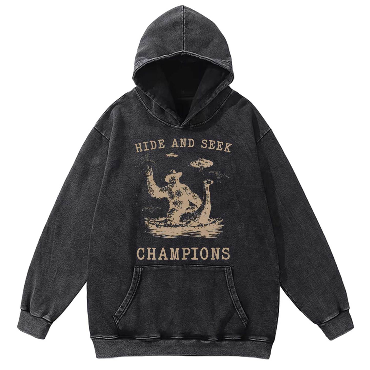 Hide & Seek Champion Washed Hoodie