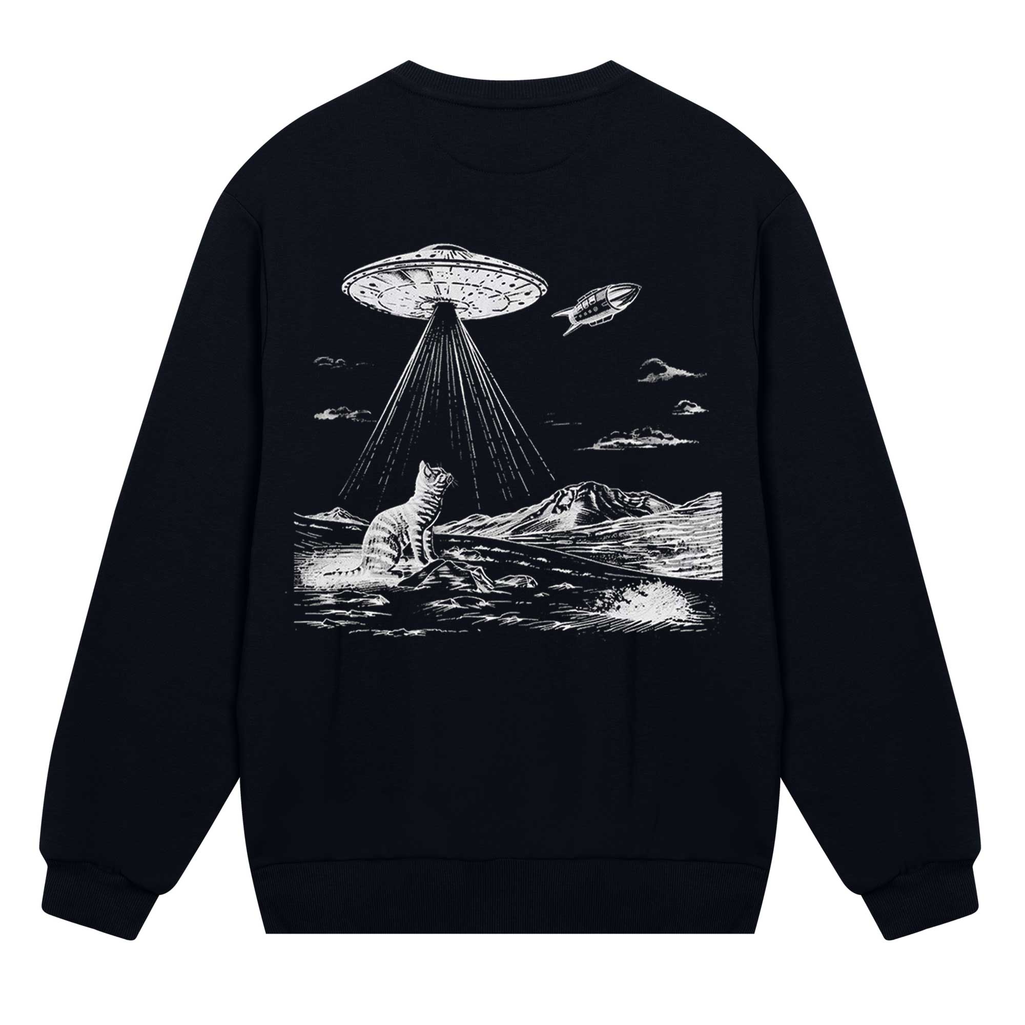 Ufo Cat Sweatshirt
