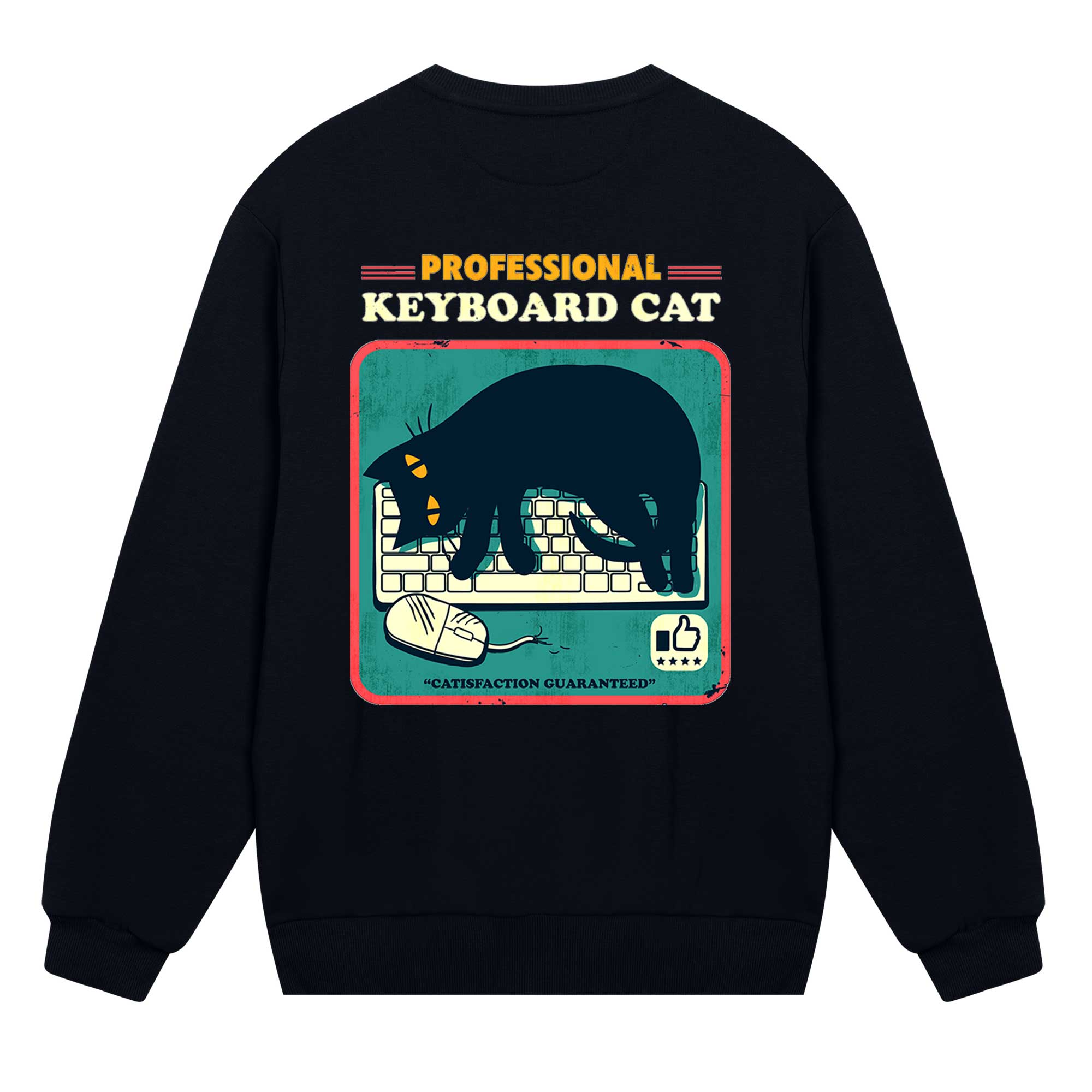 Professional Keyboard Cat Sweatshirt