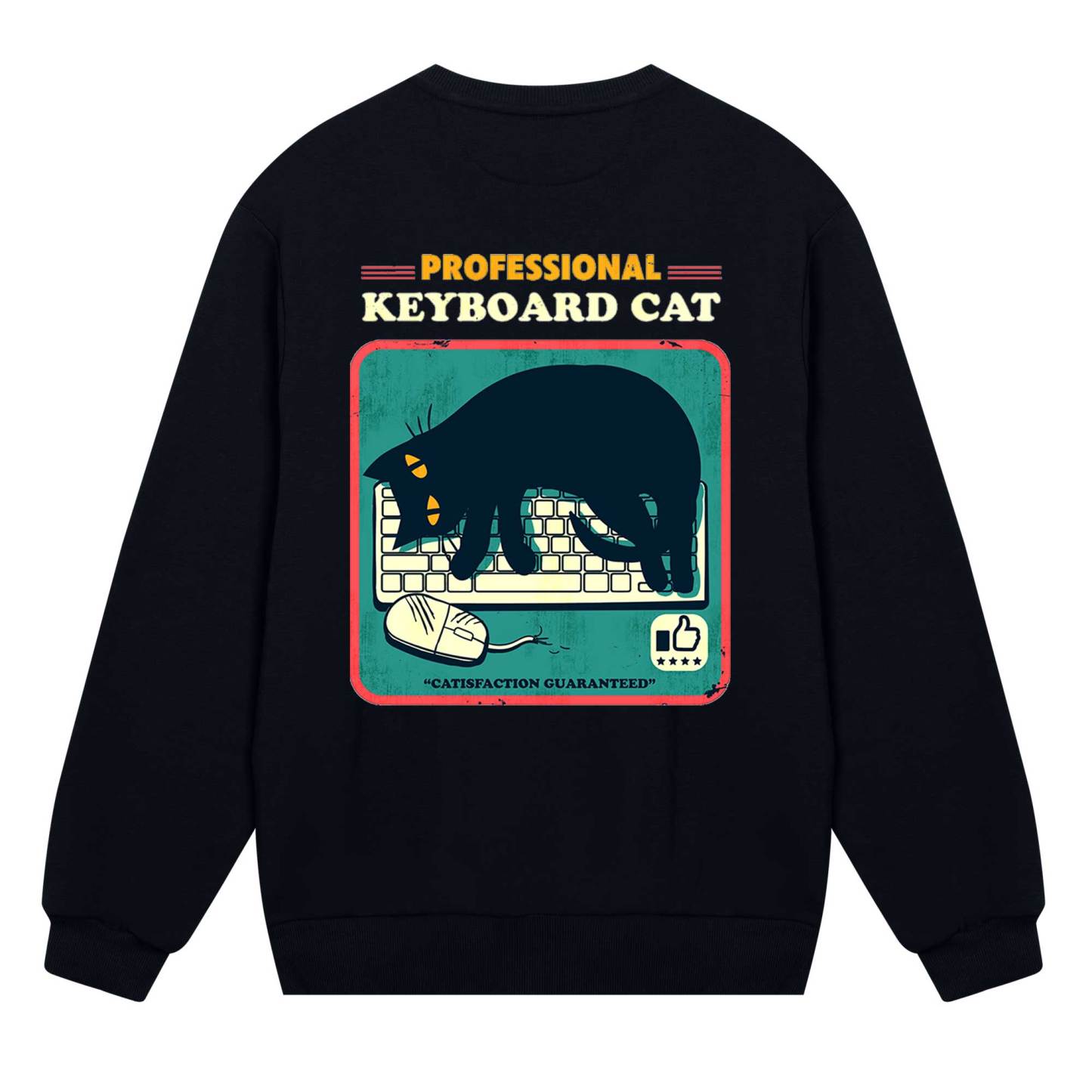 Professional Keyboard Cat Sweatshirt