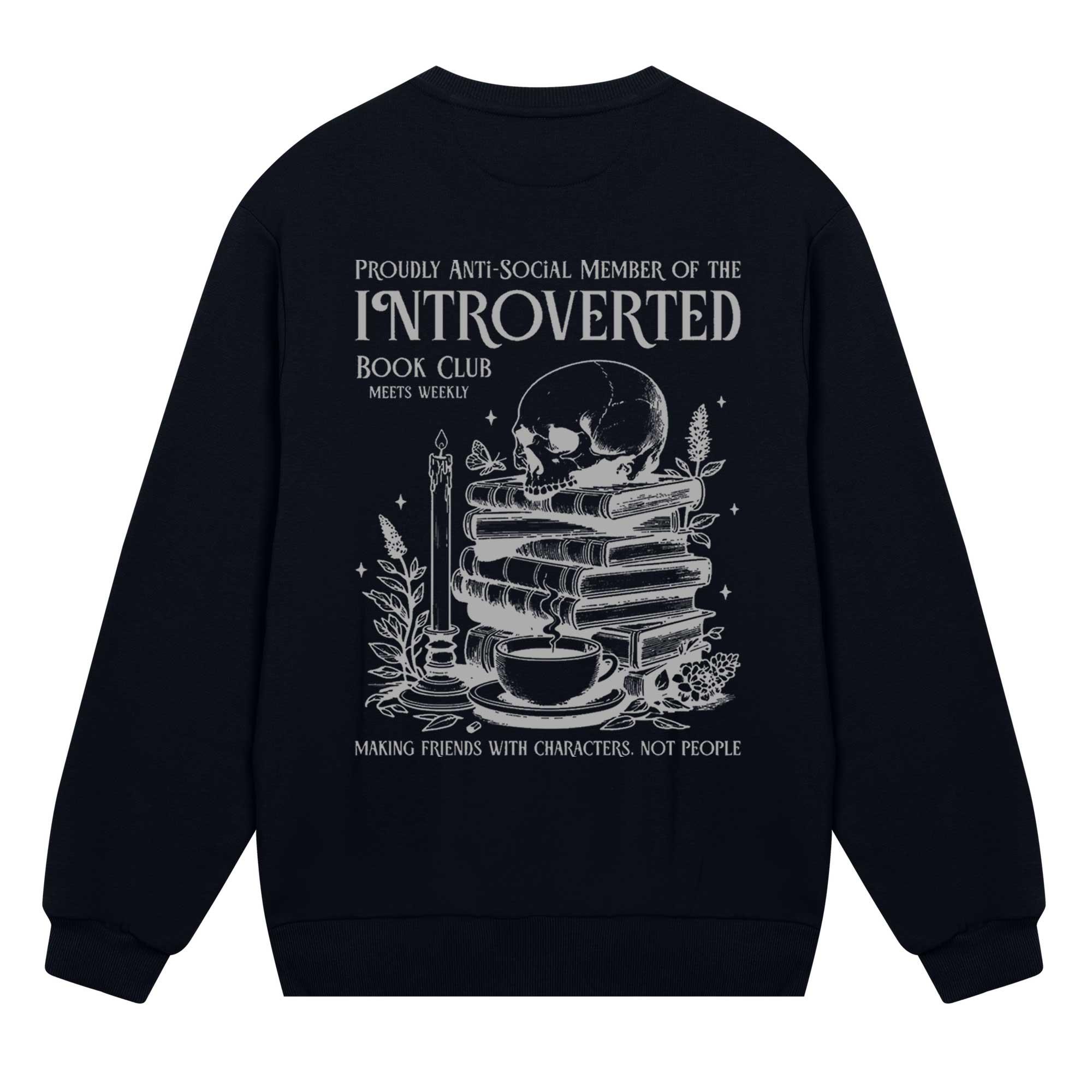 Introverted Book Club Sweatshirt