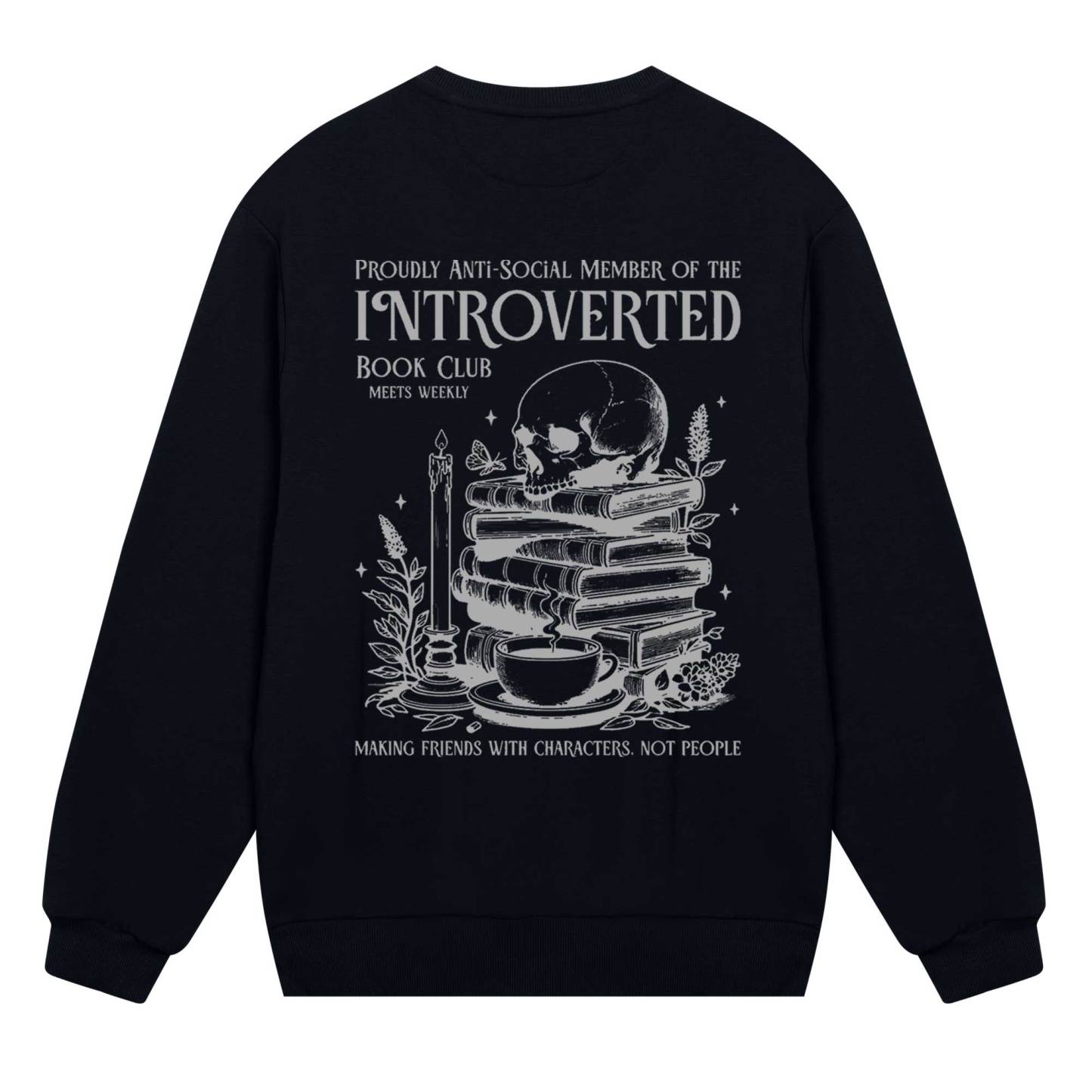 Introverted Book Club Sweatshirt