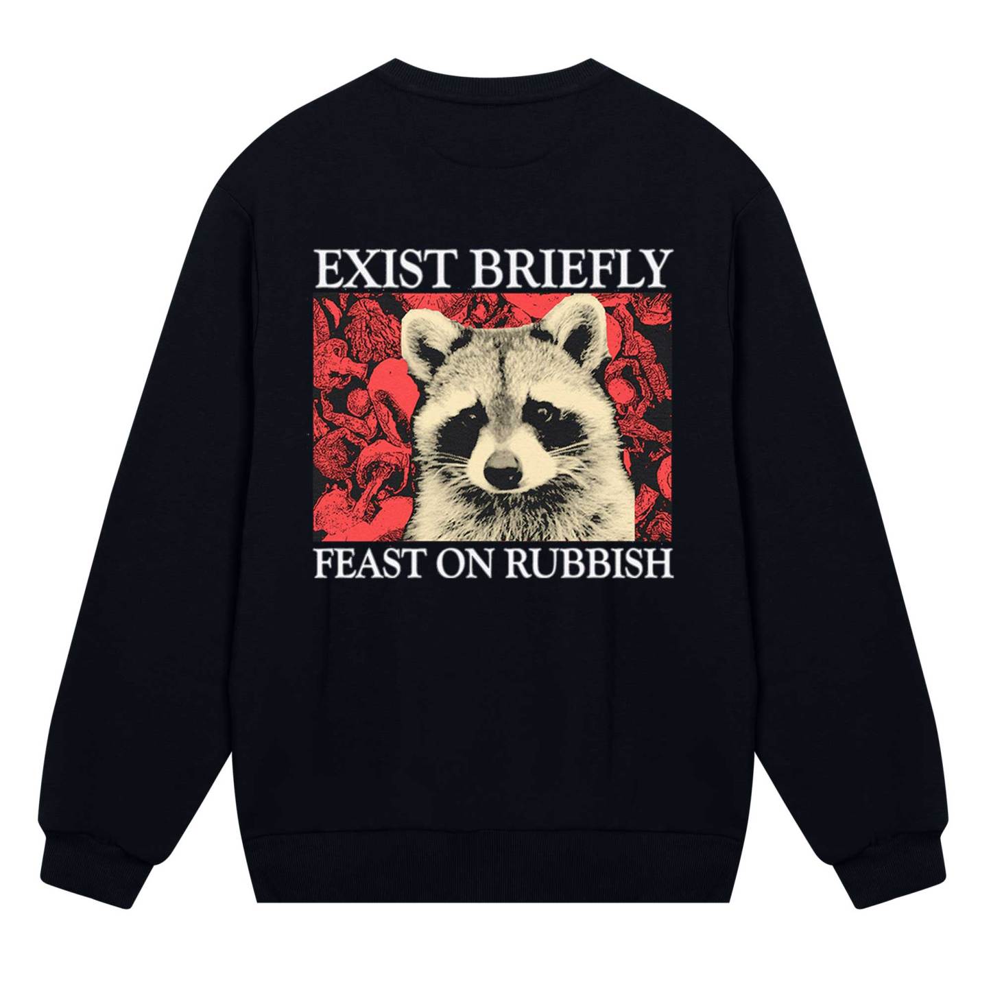 Exist Briefly Feast On Rubbish Sweatshirt