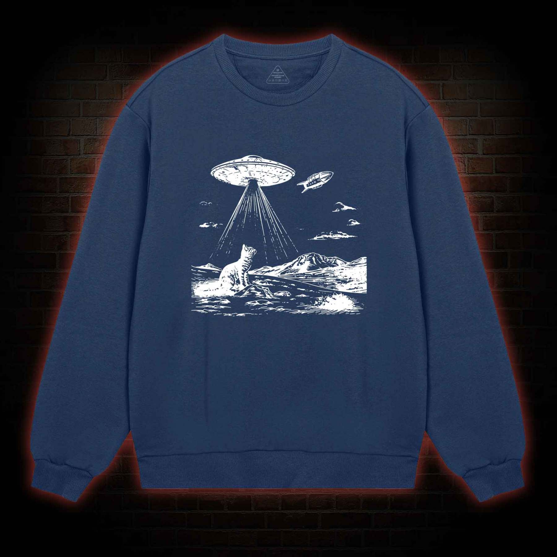 Ufo Cat Sweatshirt