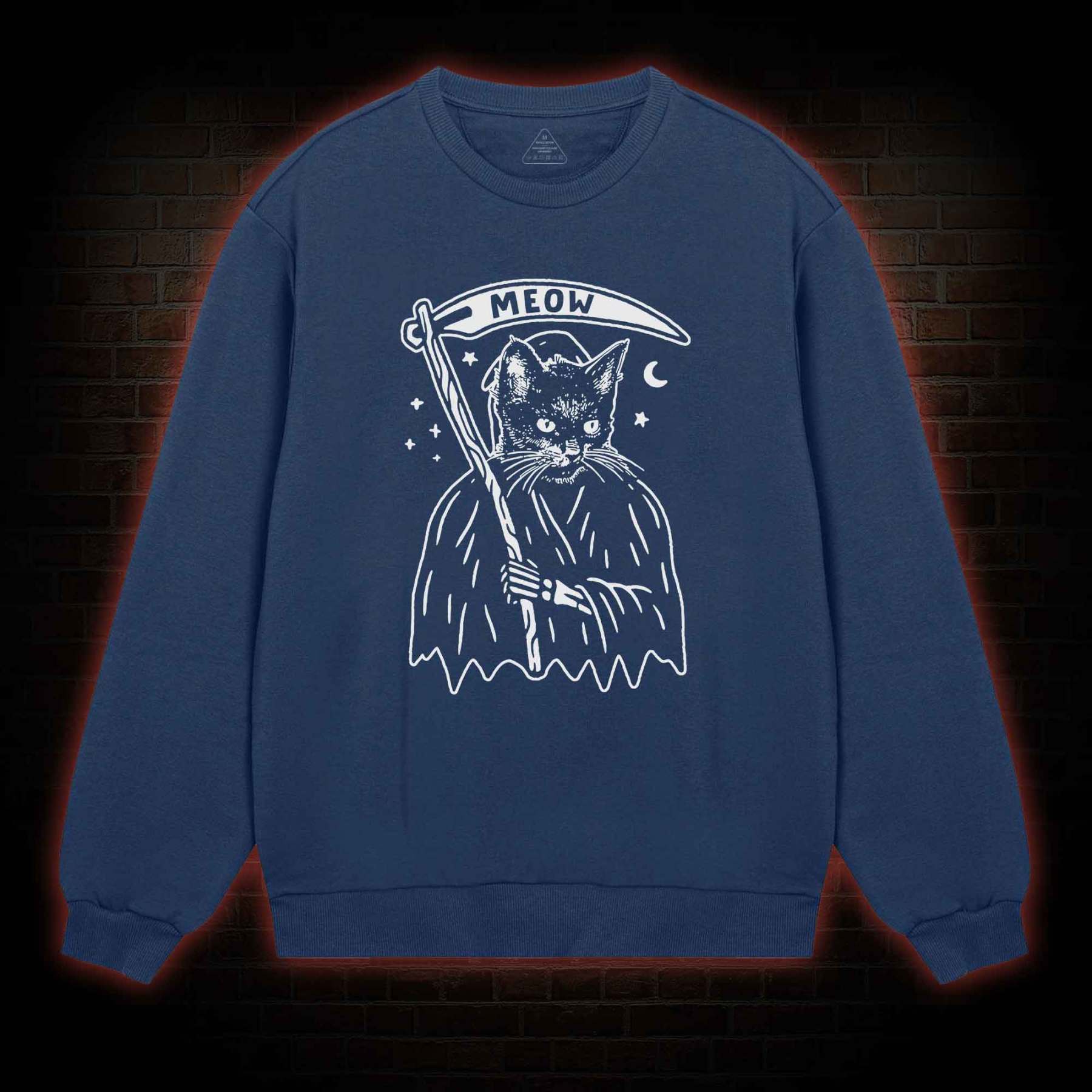 Death Meow Sweatshirt