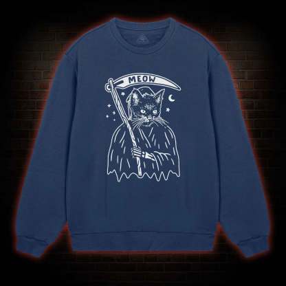 Death Meow Sweatshirt