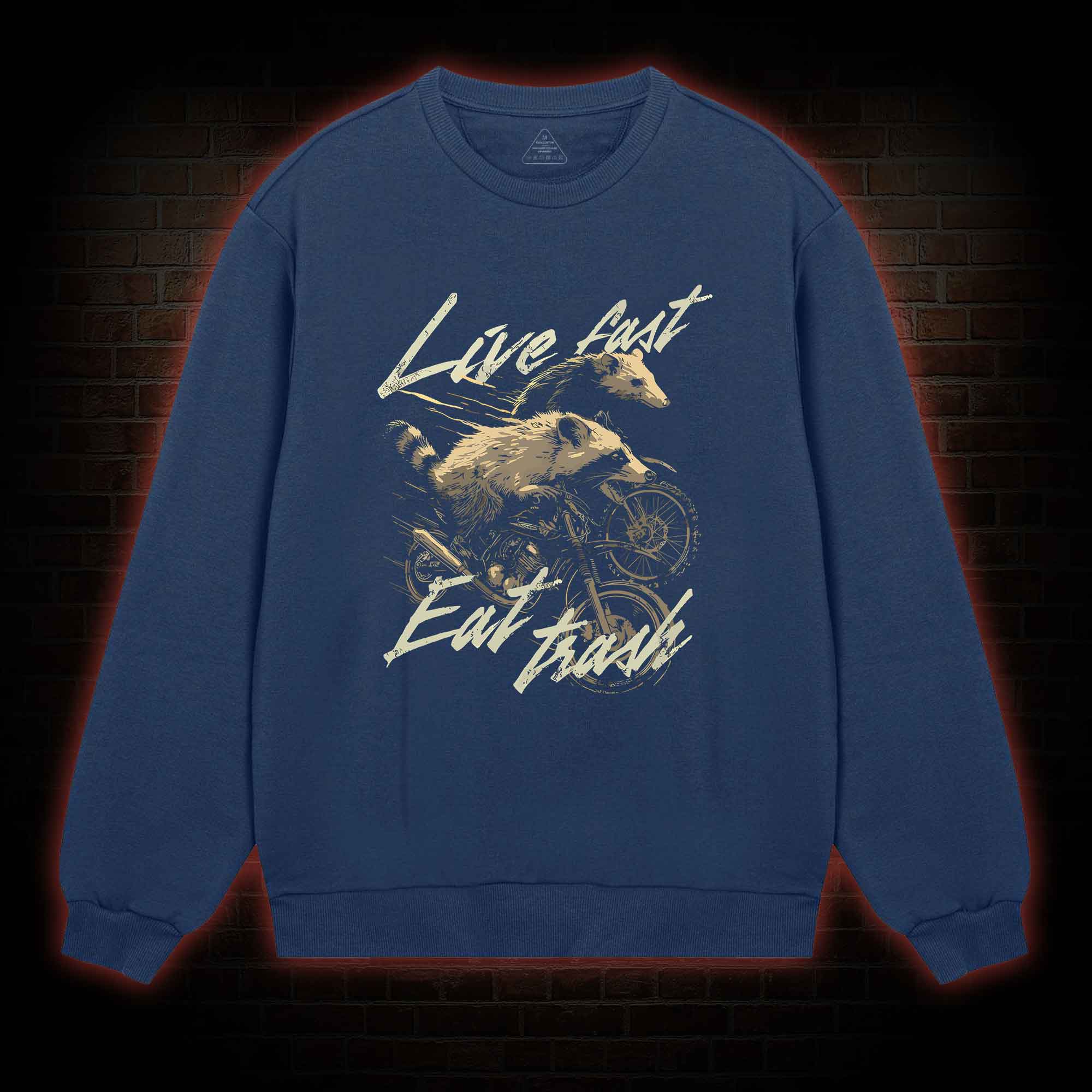 Live Fast Eat Trash Sweatshirt