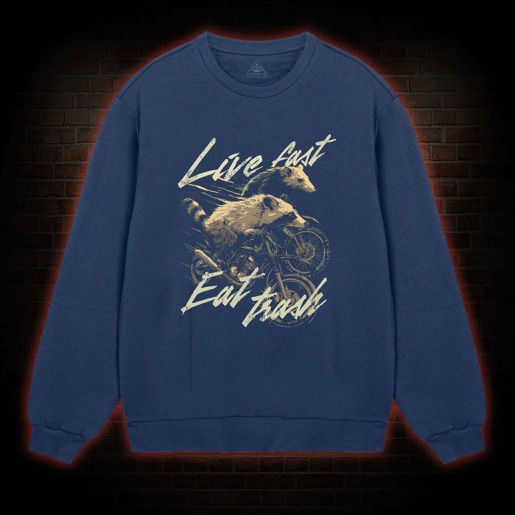 Live Fast Eat Trash Sweatshirt