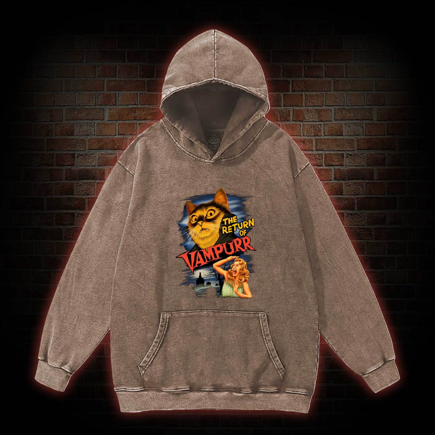 The Return Of Vampurr Washed Hoodie