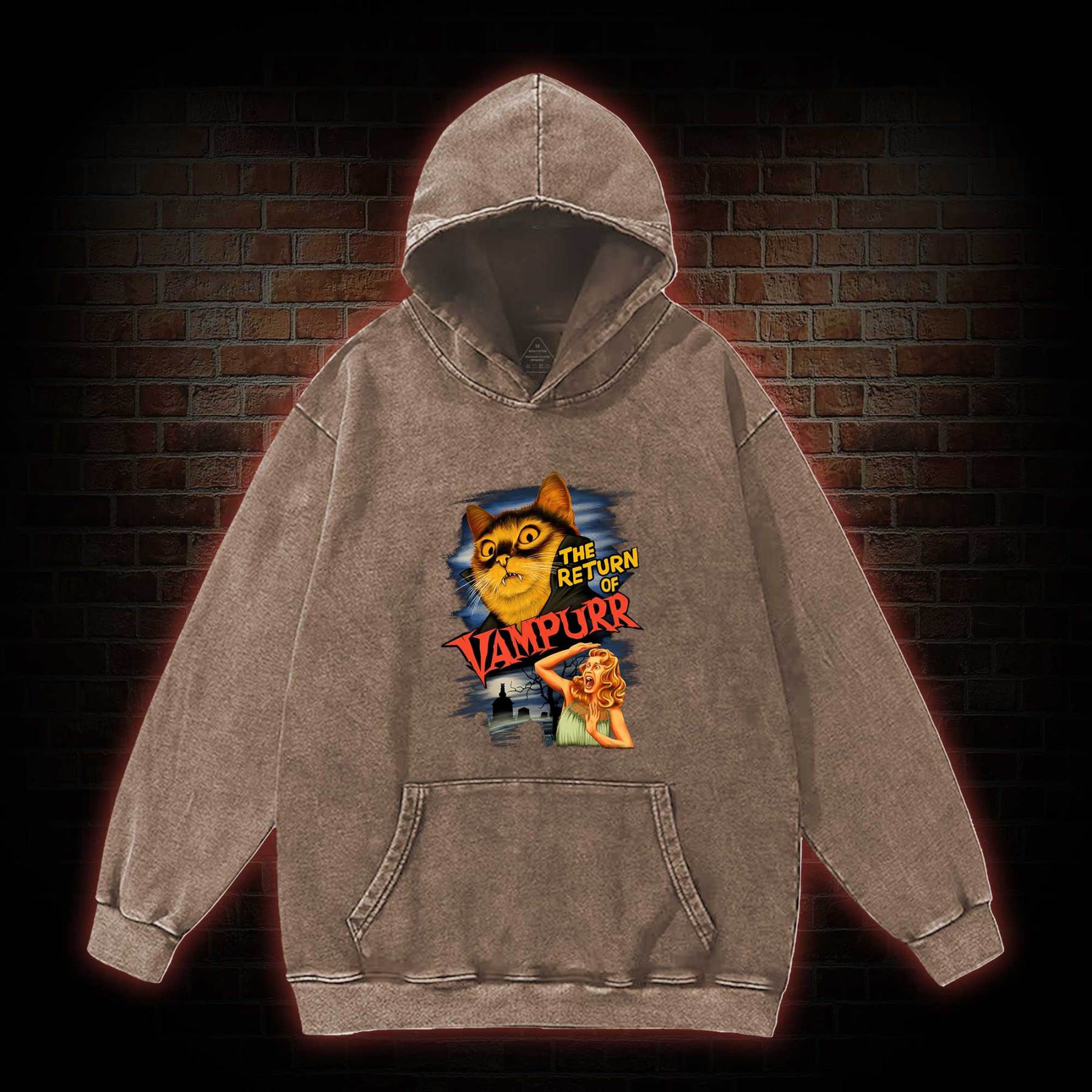 The Return Of Vampurr Washed Hoodie