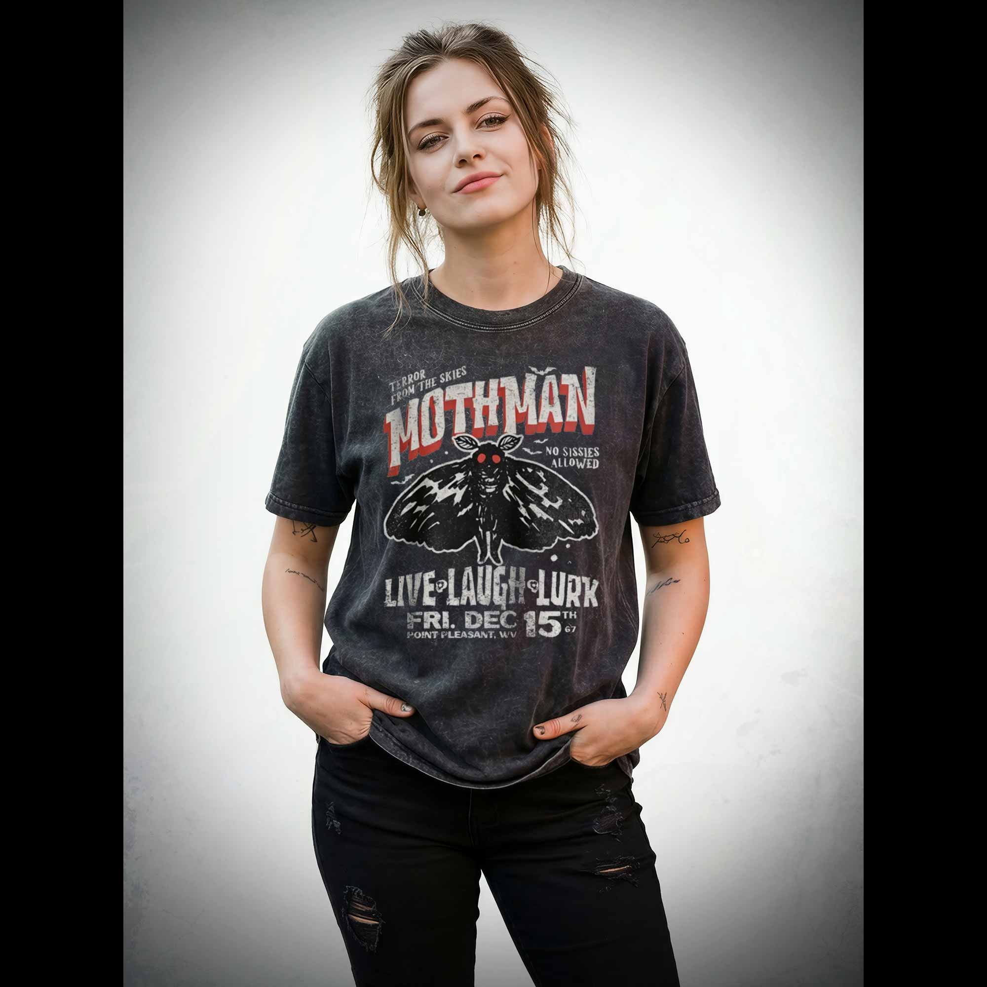 Live • Laugh • Lurk Washed T-shirt