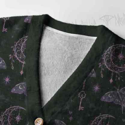 Moonlit Key Women's Cardigan Sweater